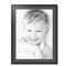 ArtToFrames 26x34" Matted Picture Frame with 22x30" Single Mat Photo Opening Framed in 1.25" Black and 2" Mat (FWM-4083-26x34)